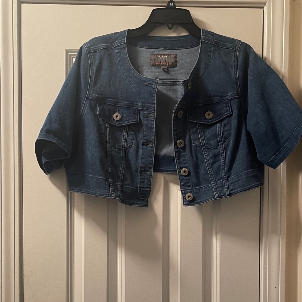 Torrid Denim Jean Jacket - Picture 5 of 7